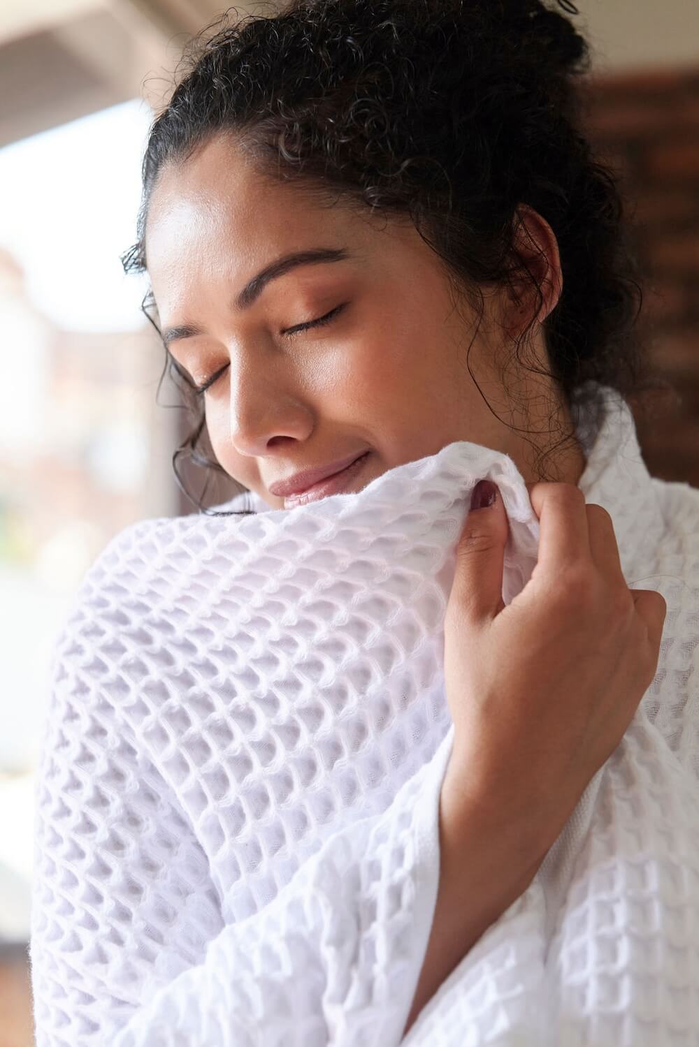 waffl Drap de Bain - Blanc