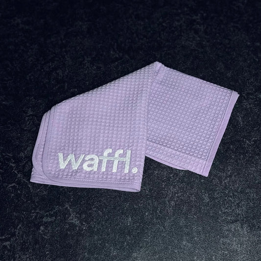 Mini serviette waffl - Lilas