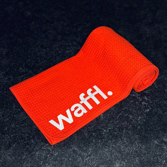 Serviette waffl - Rouge