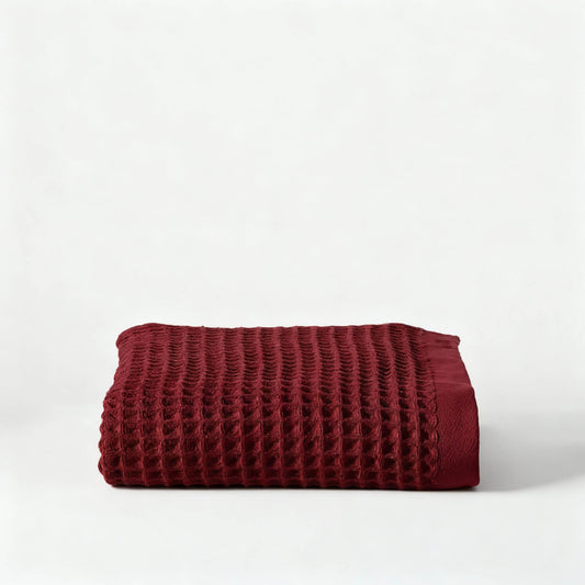 waffl Bath Sheet - Earth
