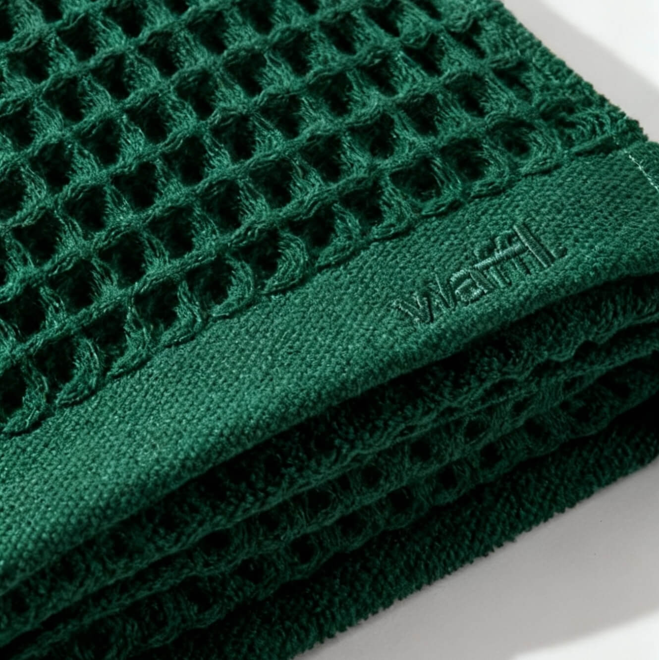 waffl Bath Sheet - Forest