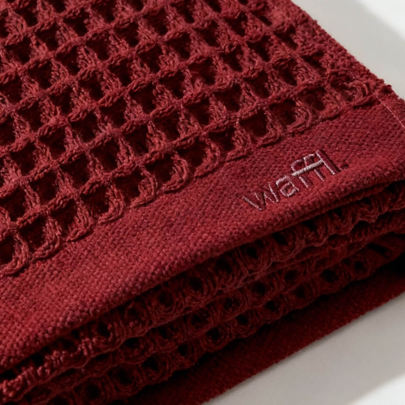 waffl Bath Sheet - Earth